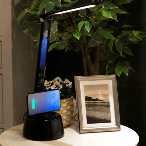 Dragon LumiCharge 5 in 1 Desk Lamp, Bluetooth Speaker & Wireless Charger