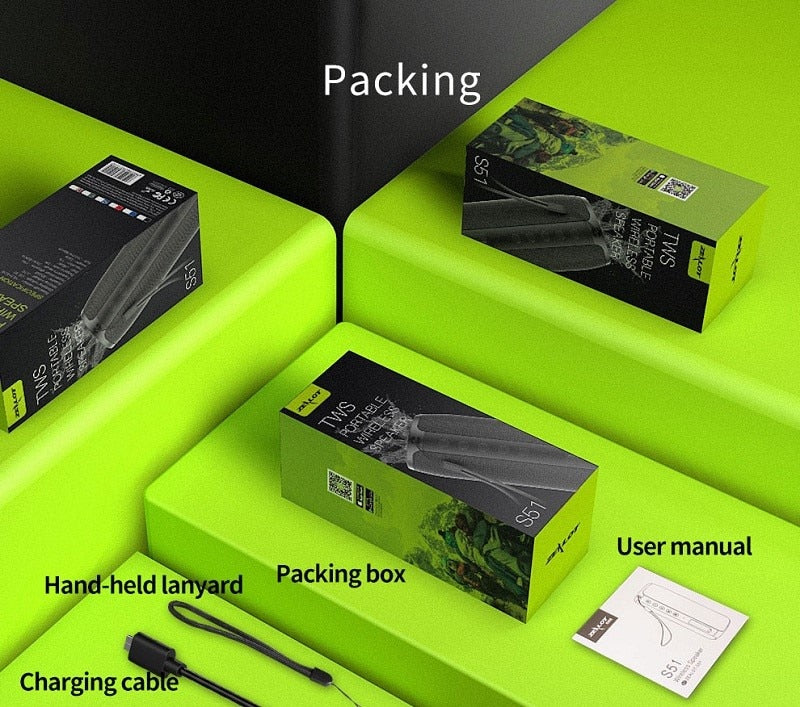 Dragon Bluetooth Portable Waterproof Sound Box Speaker