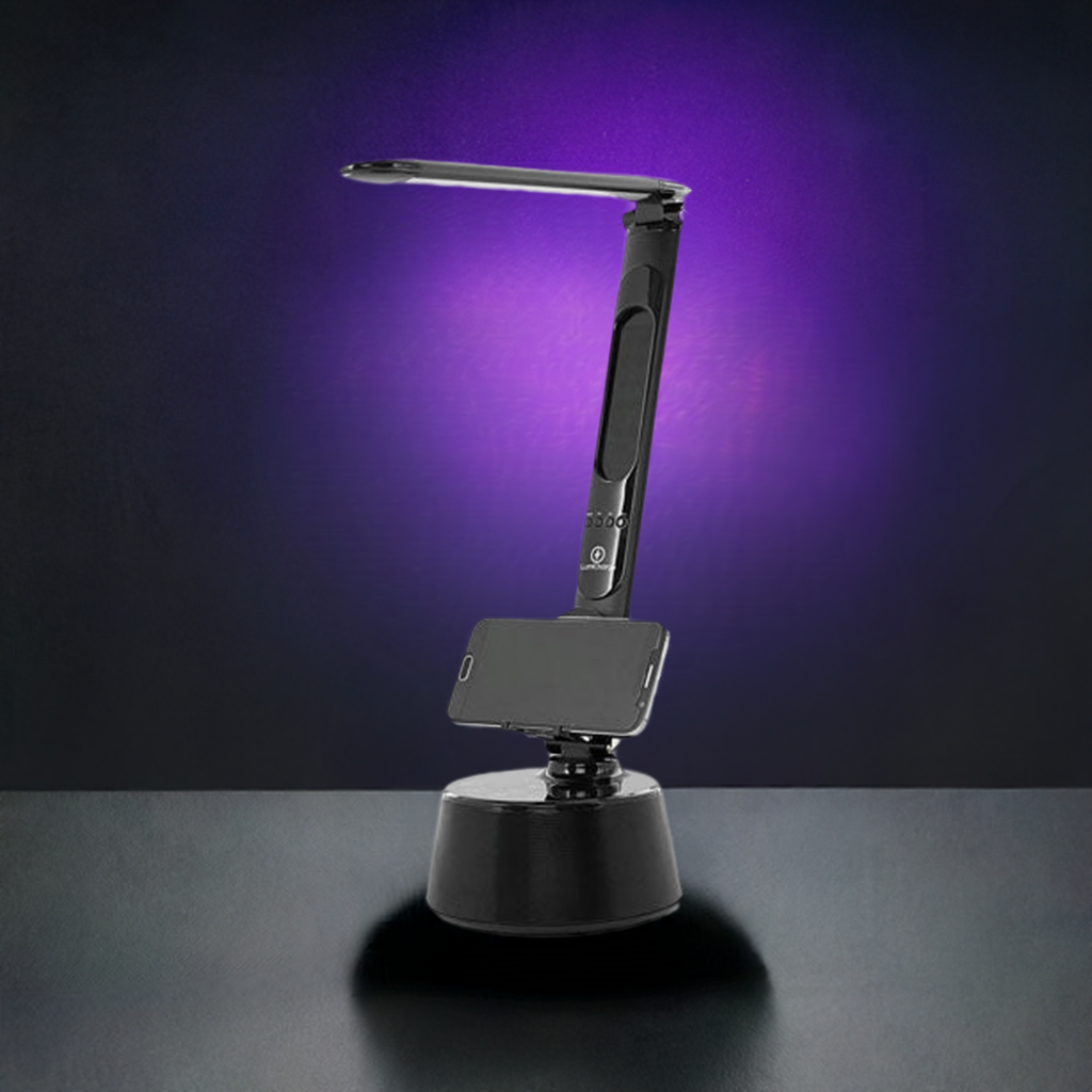 Dragon LumiCharge 5 in 1 Desk Lamp, Bluetooth Speaker & Wireless Charger